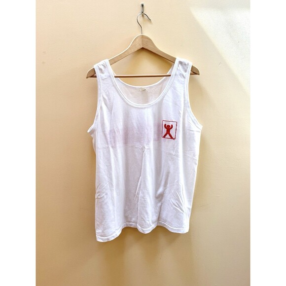 Vintage Screen Stars LifeGuard Single Stitch Tank Top Size XL Thin - Picture 1 of 6